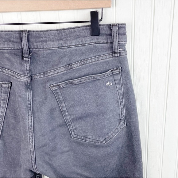 Rag and Bone Fit 2 Noel Dark Indigo Slim Fit Brushed Loopback Jeans Size 32W 32L - Picture 8 of 10